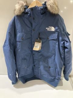 NORTH FACE M GOTHAM JACKET SHADY BLUE SIZE LARGE