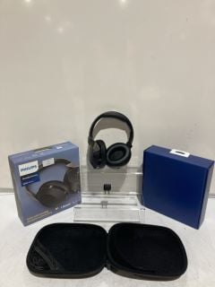 QTY OF ASSORTED ITEMS TO INCLUDE PHILIPS 8000 SERIES BLUETOOTH HEADPHONES RRP £122