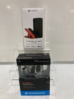 MOPHIE POWERSTATION GO RUGGED COMPACT & SENNHEISER IE 60 EARPHONES