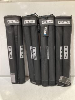 4 FCS RACK TUBES 740MM TOTAL RRP £159.80