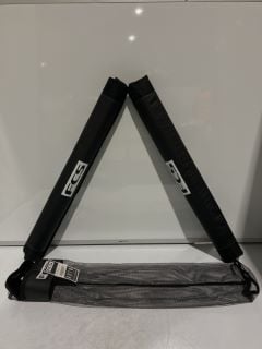 3 FCS RACK TUBES BLACK 740MM TOTAL RRP £120