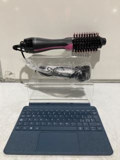 MICROSOFT SURFACE KEYBOARD - RED & REVLON SALON HAIR DRYER AND VOLUMISER TOTAL RRP £129