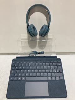 PHILIPS 4000 SERIES HEADPHONES & MICROSOFT SURFACE KEYBOARD TOTAL RRP £110