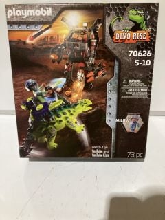 QTY OF KIDS TOYS TO INCLUDE PLAYMOBIL DINO RISE TOY SET