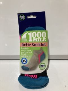 QTY OF 1000MILE LITE ANKLET MENS SOCKS