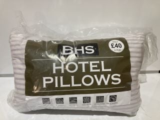 QTY OF BHS HOTEL PILLOWS