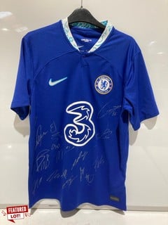 AUTHENTIC CHELSEA FOOTBALL CLUB SHIRT SIZE M WITH CERTIFICATE OF AUTHENTICITY