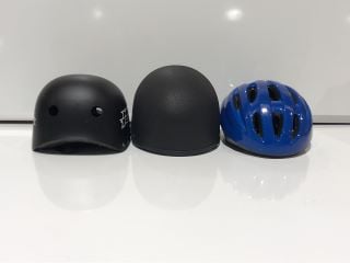 QTY OF HELMETS TO INCLUDE NO FEAR CYCLING SAFETY HELMET