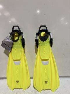 AQUALUNG STORM DIVING FINS - TROPIC YELLOW SIZE XXS