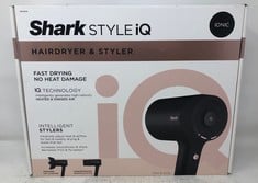 SHARK STYLE IQ HAIR DRYER AND STYLER RRP £140 : LOCATION - TOP 50 RACK