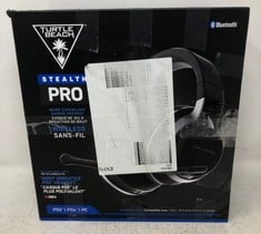 TURTLE BEACH STEALTH PRO NOISE CANCELLING GAMING HEADSET RRP £200: LOCATION - TOP 50 RACK