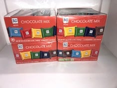 QUANTITY OF FOOD & DRINK ITEMS TO INCLUDE RITTER SPORT MINI CHOCOLATE MIX : LOCATION - RACK A