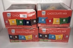 QUANTITY OF FOOD ITEMS TO INCLUDE RITTER SPORT MINI CHOCOLATE MIX 49,3 OZ: LOCATION - RACK A