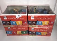 QUANTITY OF FOOD ITEMS TO INCLUDE RITTER SPORT MINI CHOCOLATE MIX 49.3OZ: LOCATION - RACK A