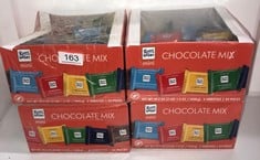 QUANTITY OF FOOD ITEMS TO INCLUDE RITTER SPORT MINI CHOCOLATE MIX  49.3 OZ: LOCATION - RACK A