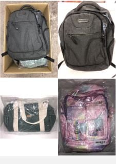 QUANTITY OF  ITEMS TO INCLUDE GREY KROSER BACKPACK : LOCATION - RACK A