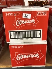 4 X 2432G CELEBRATIONS BOX: LOCATION - RACK B