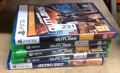 QUANTITY OF TECH & GAMING ITEMS TO INCLUDE STAR WARS OUTLAWS GOLD EDITION (PS5): LOCATION - RACK B