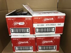 4 X 2432G CELEBRATIONS BOX: LOCATION - RACK B