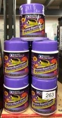 QUANTITY OF PET PRODUCTS ITEMS TO INCLUDE 9 X OCEAN NUTRITION FOOD PRIMEREEF FLAKE, 1.2 OZ: LOCATION - RACK B