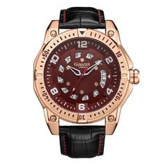 GAMAGES OF LONDON LIMITED EDITION HAND ASSEMBLED ADVENTURER AUTOMATIC ROSE RED WATCH - RRP £705, SKU: GA1651: LOCATION - TOP 50 RACK