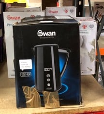 QUANTITY OF KITCHEN & APPLIANCES ITEMS TO INCLUDE SWAN SK14650BLKN ALEXA SMART KETTLE, LED TOUCH DISPLAY, KEEP WARM FUNCTION, STAINLESS STEEL INSULATED, 1.5L, 1800W, BLACK: LOCATION - RACK B