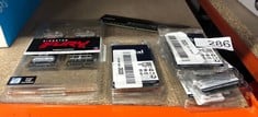 QUANTITY OF TECH & GAMING ITEMS TO INCLUDE KINGSTON FURY IMPACT 32 GB (2 X 16 GB) 3200MHZ DDR4 CL20 LAPTOP MEMORY KIT OF 2 KF432S20IBK2/32: LOCATION - RACK B