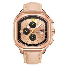 GAMAGES OF LONDON LIMITED EDITION HAND ASSEMBLED STRATO AUTOMATIC ROSE WATCH - RRP £700, SKU: GA1622: LOCATION - TOP 50 RACK