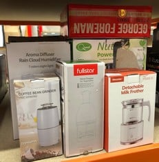 QUANTITY OF KITCHEN & APPLIANCES ITEMS TO INCLUDE QUEST NUTRI-Q 34730 POWER JUICER WITH CENTRIFUGAL EXTRACTOR / 0.5L JUG & 1.5L PULP CONTAINER / LARGE FEEDING CHUTE INCLUDED / 2 SPEEDS & PULSE FUNCTI