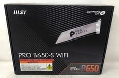 PRO B650-S III MOTHERBOARD RRP £160 : LOCATION - TOP 50 RACK