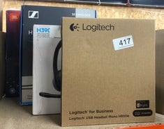 QUANTITY OF TECH & GAMING ITEMS TO INCLUDE LOGITECH USB HEADSET MONO H650E: LOCATION - RACK C