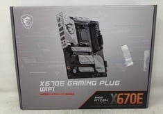 MSI X670E GAMING PLUS WIFI MOTHERBOARD RRP £219 : LOCATION - TOP 50 RACK