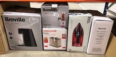 QUANTITY OF KITCHEN & APPLIANCES ITEMS TO INCLUDE BREVILLE HOTCUP HOT WATER DISPENSER | 1.7 LITRES WITH 3 KW FAST BOIL | PRE-SET CUP FILL, WITH MANUAL “STOP” BUTTON | ENERGY-EFFICIENT USE | GLOSS BLA