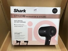 SHARK STYLE IQ HAIRDRYER AND STYLER : LOCATION - RACK C