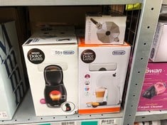 QUANTITY OF KITCHEN & APPLIANCES ITEMS TO INCLUDE DELONGHI NESCAFÉ DOLCE GUSTO PICCOLO XS POD CAPSULE COFFEE MACHINE, ESPRESSO, CAPPUCCINO AND MORE, EDG210.W, 0.8 LITERS, WHITE & GREEN: LOCATION - RA