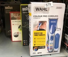 QUANTITY OF HEALTH & BEAUTY ITEMS TO INCLUDE WAHL COLOUR PRO CORDLESS COMBI KIT, HAIR CLIPPERS FOR MEN, HEAD SHAVER, MEN'S HAIR CLIPPERS WITH BEARD TRIMMER, CLIPPER AND TRIMMER, EASY TO USE, GROOMING