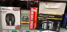 QUANTITY OF ITEMS TO INCLUDE RUSSELL HOBBS POWER STEAM ULTRA IRON, CERAMIC NON-STICK SOLEPLATE, 210G STEAM SHOT, 70G CONTINUOUS STEAM, 350ML WATER TANK, SELF-CLEAN, ANTI-CALC & ANTI-DRIP FUNCTION, 3M