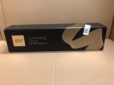 GHD CURVE SOFT CURL TONG - 32MM LARGE BARREL, CREATES BIG CURLS AND SOFT WAVES, ULTRAZONE TECHNOLOGY WITH OPTIMUM STYLING TEMP 185ºC, PROTECTIVE COOL TIP, AUTO SLEEP MODE.: LOCATION - RACK A