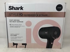 SHARK STYLE IQ HAIR DRYER AND STYLER RRP £140 : LOCATION - TOP 50 RACK