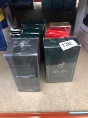 QUANTITY OF HEALTH & BEAUTY ITEMS TO INCLUDE RALPH LAUREN POLO COLOGNE INTENSE 118ML: LOCATION - B RACK