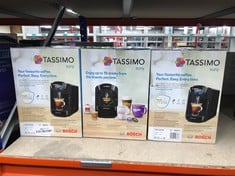 QUANTITY OF KITCHEN & APPLIANCES ITEMS TO INCLUDE TASSIMO BY BOSCH SUNY 'SPECIAL EDITION' TAS3102GB COFFEE MACHINE,1300 WATT, 0.8 LITRE - BLACK: LOCATION - B RACK