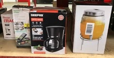 QUANTITY OF KITCHEN & APPLIANCE ITEMS TO INCLUDE GEEPAS COFFEE MAKER: LOCATION - C RACK