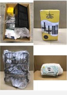 QUANTITY OF HOME ITEMS TO INCLUDE SILENTNIGHT COT BED PILLOW: LOCATION - C RACK