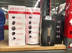 QUANTITY OF HEALTH & BEAUTY ITEMS TO INCLUDE REVLON ONE-STEP HAIR DRYER AND VOLUMISER FOR MID TO LONG HAIR (ONE-STEP, 2-IN-1 STYLING TOOL, IONIC AND CERAMIC TECHNOLOGY, UNIQUE OVAL DESIGN) RVDR5222: