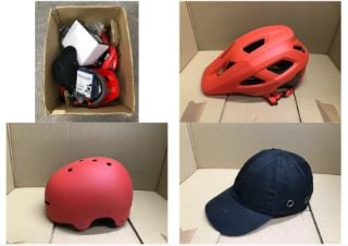 QUANTITY OF HELMETS TO INCLUDE FOX MTB HELMET : LOCATION - D RACK