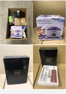 QUANTITY OF HEALTH & BEAUTY ITEMS TO INCLUDE VAXY PROFESSIONAL WAX HEATER: LOCATION - D RACK