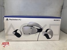 PLAYSTATION VR 2 (PSVR2) WHITE. RRP £515: LOCATION - A RACK