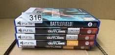 QUANTITY OF TECH & GAMING ITEMS TO INCLUDE BATTLEFIELD 2042 (PS5):: LOCATION - D RACK