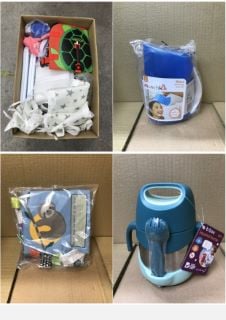 QUANTITY OF BABY ITEMS TO INCLUDE MUNCHKIN BATH RINSER: LOCATION - D RACK