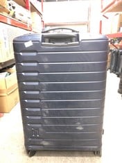 LARGE IT NAVY BLUE SUITCASE: LOCATION - D RACK